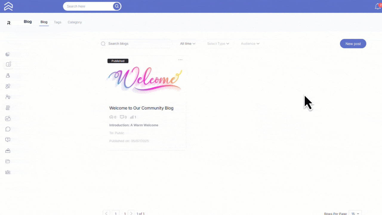 Blogs